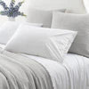Classic Ruffle White Duvet Cover and Shams