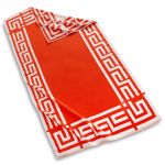 Greek Key Frame Beach Towel
