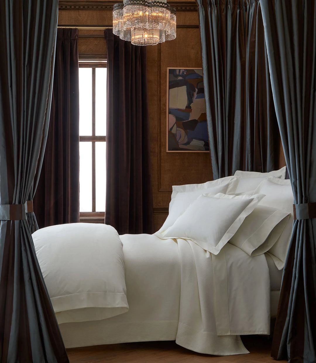 Boutique Ivory Percale  Duvet Cover