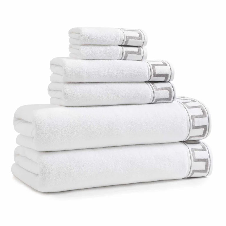 Greek Key Towels
