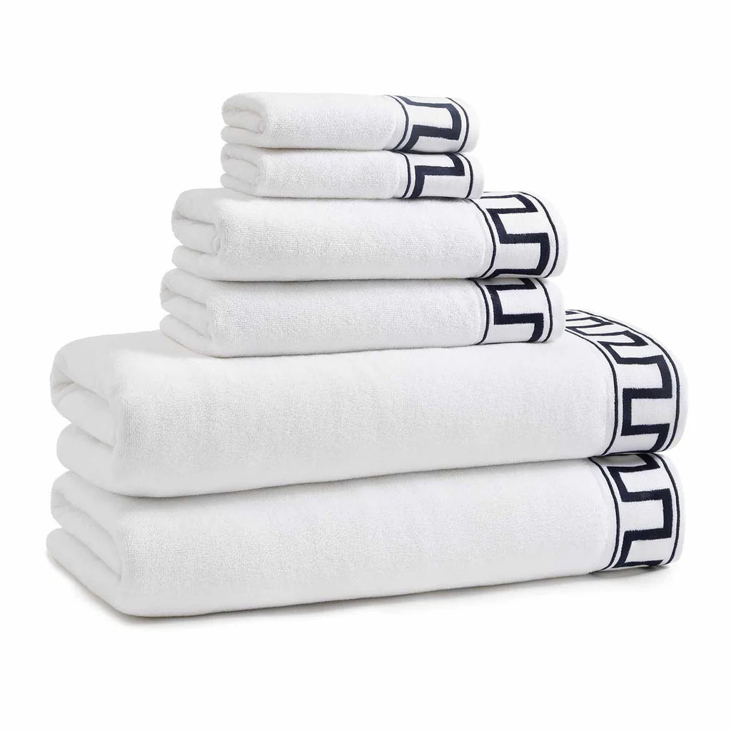 Greek Key Towels