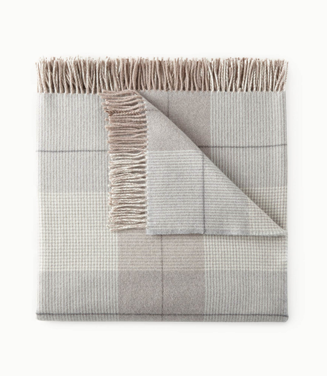Merino Wool  Fringed Throw