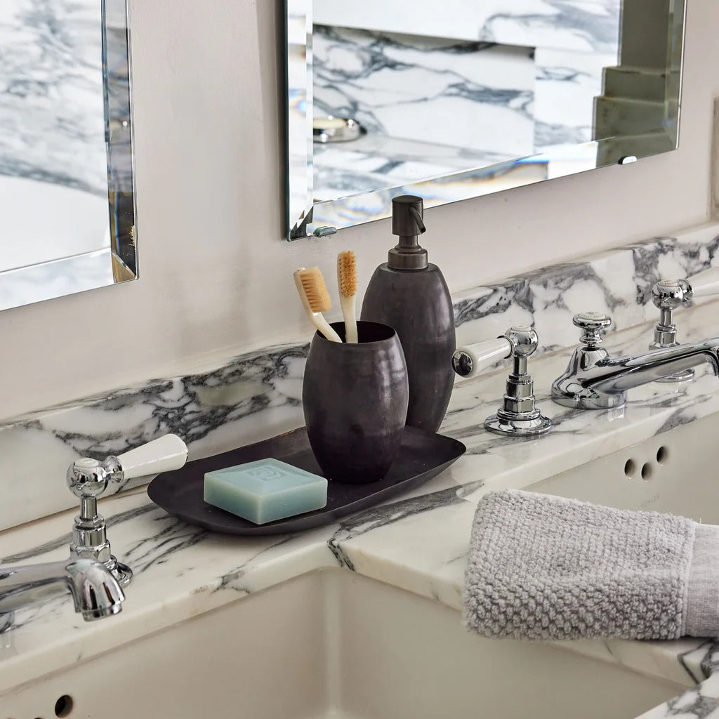 Nile Black Bath Accessories