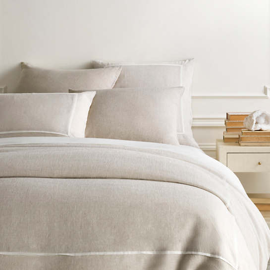 Keaton Linen Duvet Cover and Shams