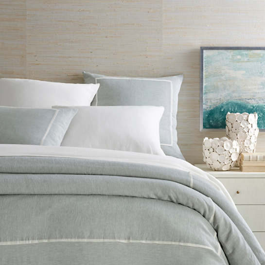 Keaton Linen Duvet Cover and Shams