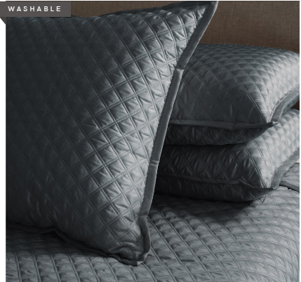 Double Diamond Coverlet Set - Ivory