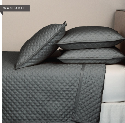Double Diamond Coverlet Set - Ivory
