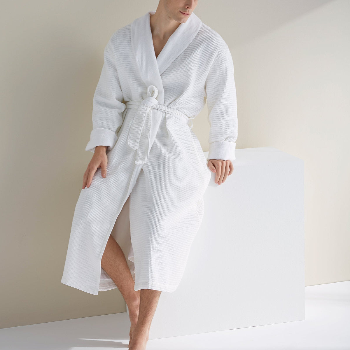 Tuffes Robe Hotel Waffle-Terry Robe – towelbar