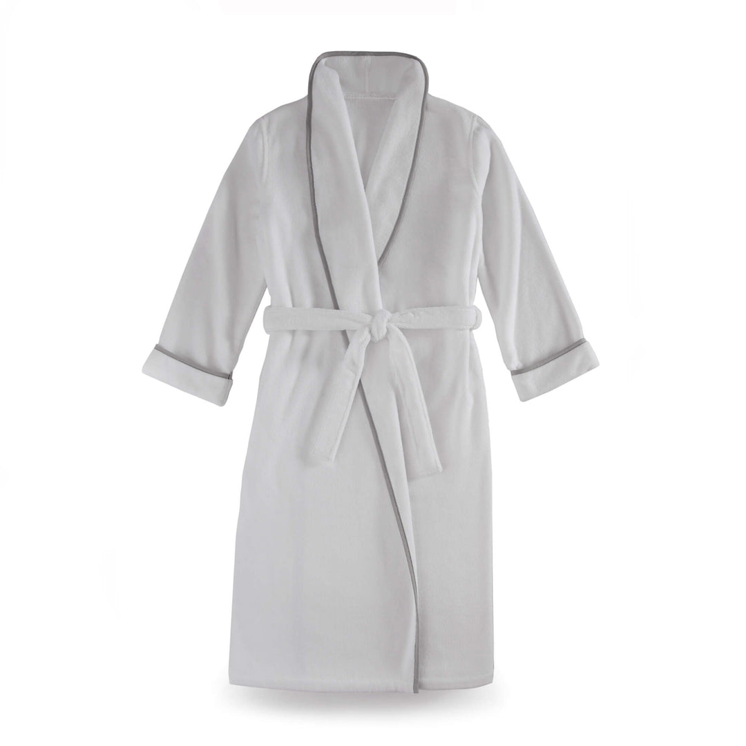 Turkish Plush Robes With Piping