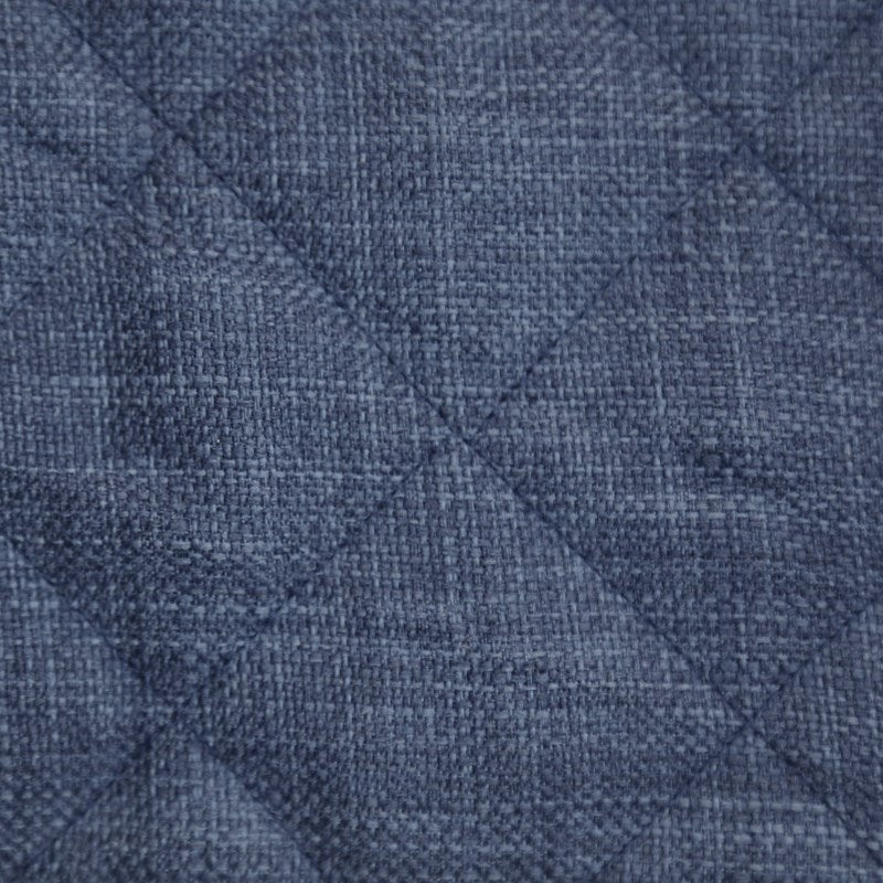 Faux Linen Coverlet Set - Indigo